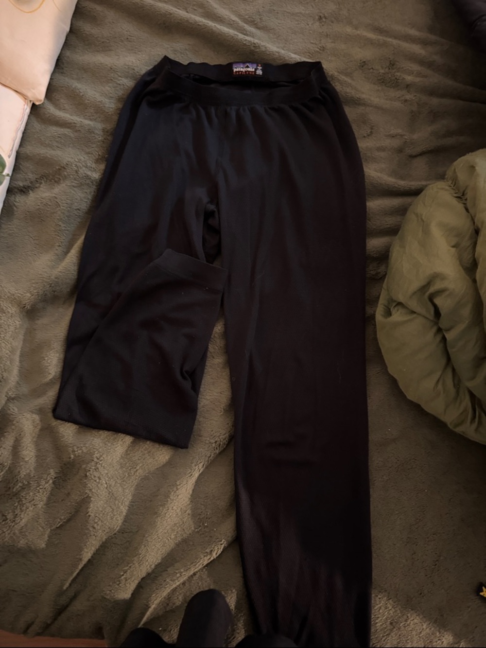 Patagonia Black Cozy Lounge Pants
